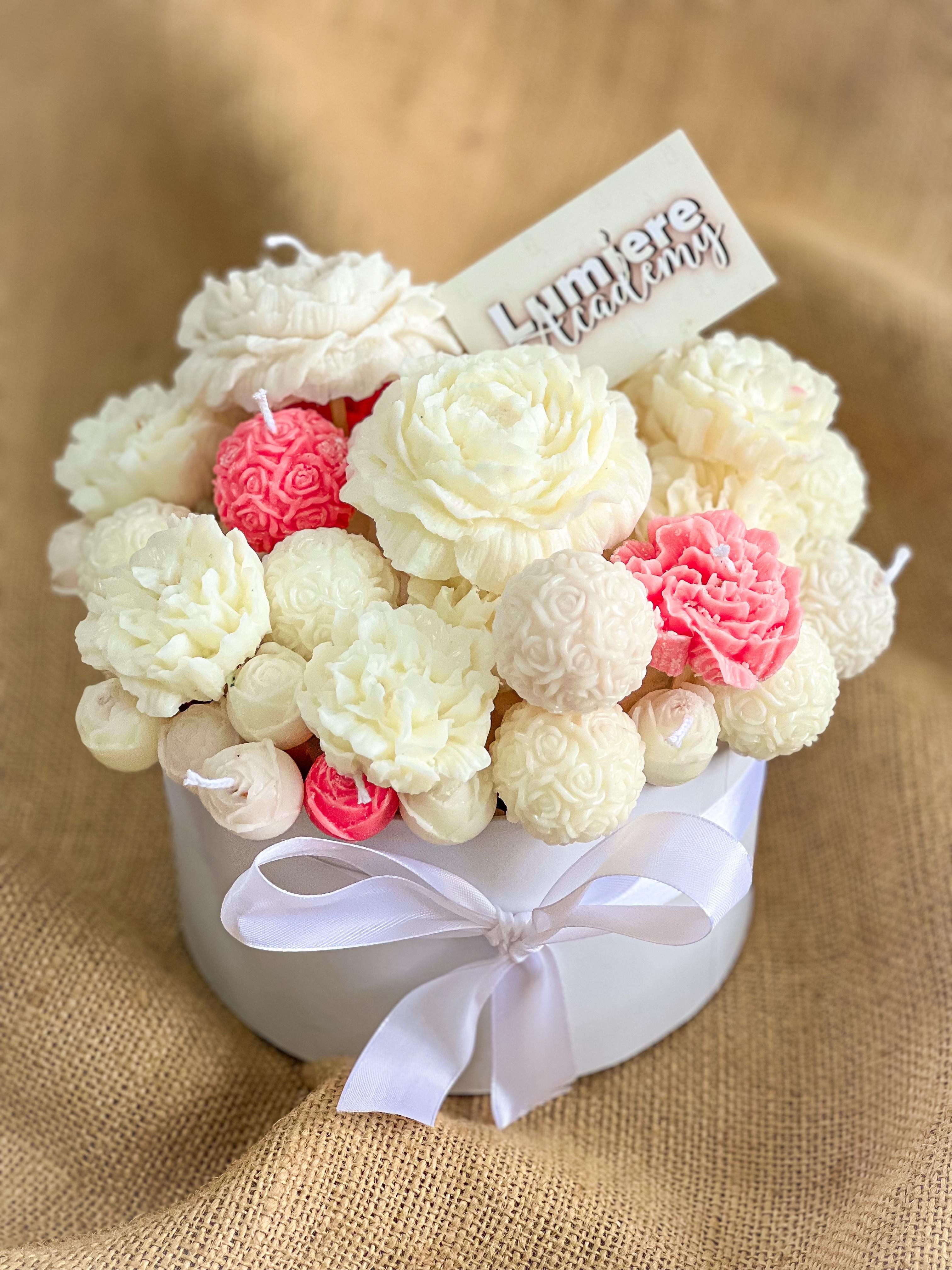 bouquet-bougies-de-roses