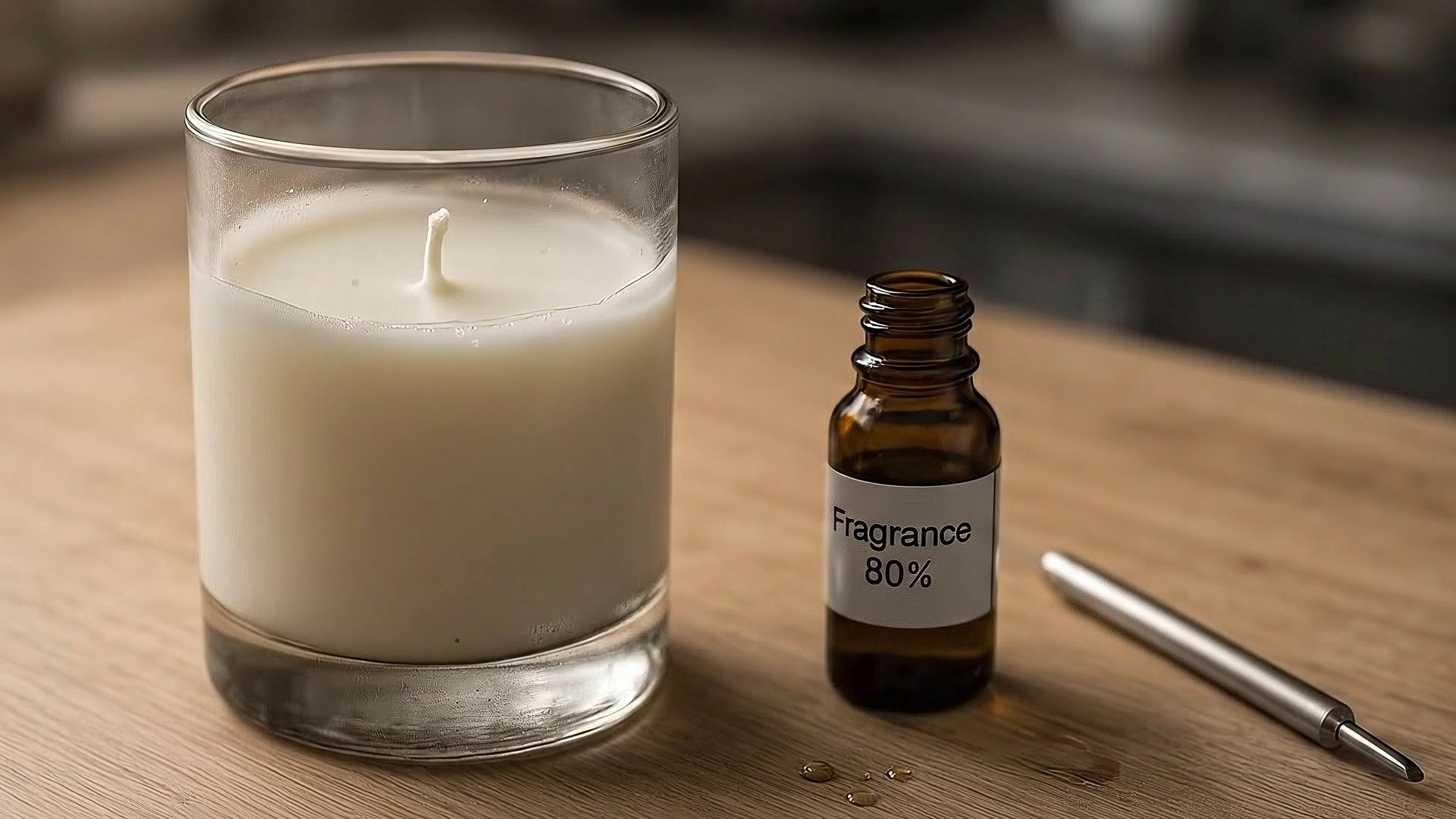 Bougies réussies (rendu lisse, mèche coton, parfum sans phtalates)