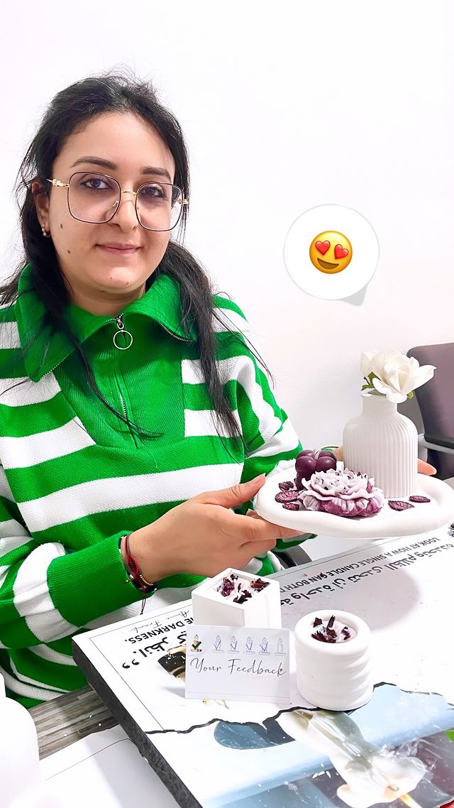 Création de bougie naturelle en atelier